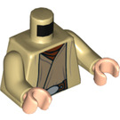 LEGO bronzer Uncle Owen Minifig Torse (973 / 76382)
