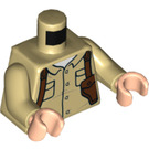 LEGO bronzer Vic Hoskins Minifig Torse (973 / 76382)