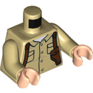 LEGO Beige Vic Hoskins Minifigur Torso (973 / 76382)