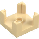 LEGO Tan Wall 2 x 2 x 1 with Knob (3131)