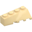 LEGO Tan Wedge 2 x 4 Sloped Left (43721)