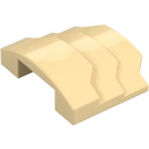 LEGO Beige Kile 3 x 4 med Stepped Sider (66955)