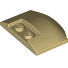 LEGO Tan Wedge 3 x 4 x 0.7 with Recess (93604)