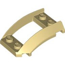 LEGO Tan Wedge 4 x 3 Curved with 2 x 2 Cutout (47755)