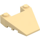 LEGO Tan Wedge 4 x 4 with Stud Notches (93348)