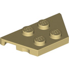 LEGO bronzer Coin assiette 2 x 4 (51739)