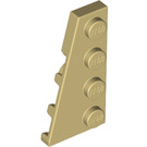 LEGO Tan Wedge Plate 2 x 4 Wing Left (41770)