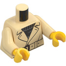 LEGO Tan Woman - Trenchcoat Minifig Torso (973 / 76382)