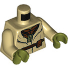 LEGO Tan Yoda (Dagobah) Minifig Torso (76382)