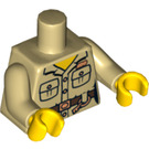 LEGO Beige Zookeeper Torso (973 / 88585)