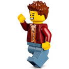 LEGO Teacher - Dark Red Jacket Minifigure