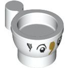 LEGO Teacup with Chip Potts Eyes and Nose (38014 / 66583)