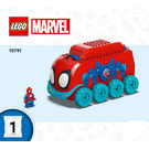 LEGO Team Spidey's Mobile Headquarters Set 10791 Instructions