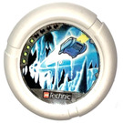 LEGO Technic Bionicle Weapon Throwing Disc with Ski / Ice (32171)