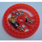 LEGO Technic Disk 5 x 5 mit Flamme (32358)