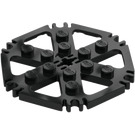 LEGO Technic Plate 6 x 6 Hexagonal med Six Eiker og Clips med solide knotter (69984)