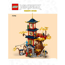 LEGO Temple of the Dragon Energy Cores 71795 Instruktioner