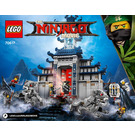 LEGO Temple of the Ultimate Ultimate Weapon 70617 Ohjeet