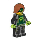 LEGO Terabyte with Dark Orange Hair Minifigure