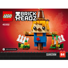 LEGO Thanksgiving Scarecrow 40352 Instructions