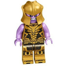 LEGO Thanos met Parelmoer goud Pak en Helm Minifiguur