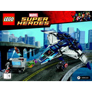 LEGO The Avengers Quinjet City Chase Set 76032 Instructions