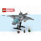 LEGO The Avengers Quinjet Set 76248 Instructions