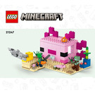 LEGO The Axolotl House Set 21247 Instructions