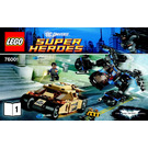 LEGO The Vleermuis vs. Bane: Tumbler Chase 76001 Instructions