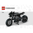 LEGO The Batman - Batcycle 42155 Byggeinstruksjoner