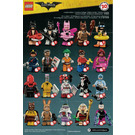 LEGO The Batman Movie Series 1 Collectable Minifigures Random Pack Set 71017-0 Instructions