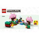 LEGO The Cherry Blossom Garden Set 21260 Instructions