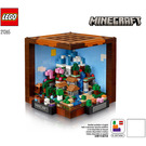 LEGO The Crafting Table Set 21265 Instructions