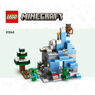 LEGO The Frozen Peaks Set 21243 Instructions