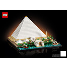 LEGO The Great Pyramid of Giza 21058 Інструкції