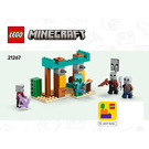 LEGO The Illager Desert Patrol Set 21267 Instructions