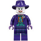 LEGO The Joker with Dark Turquoise Vest and Dark Purple Fedora with Printed Legs Minifigure