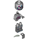 LEGO The Kraang Medium Stone Grau Exo-Suit Körper mit Back Barb Minifigur