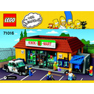 LEGO The Kwik-E-Mart Set 71016 Instructions