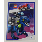 LEGO The LEGO Movie 2, Card #17 - Raptor