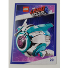 LEGO The LEGO Movie 2, Card #20 - Sweet Mayhem's Systar Starship