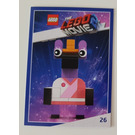 LEGO The LEGO Movie 2, Card #26 - Zebe