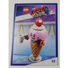 LEGO The LEGO Movie 2, Card #32 - Ice Cream Cone