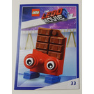 LEGO The LEGO Movie 2, Card #33 - Chocolate Bar