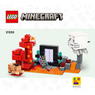 LEGO The Nether Portal Ambush Set 21255 Instructions
