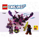 LEGO The Never Witch's Nightmare Creatures 71483 Byggeinstruksjoner