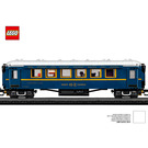 LEGO The Orient Express Train 21344 Anweisungen