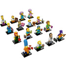 LEGO The Simpsons Series 2 Collectable Minifigures Complete Set 71009-17