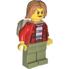 LEGO Thief met Donker zandbruin Open Zak Minifiguur