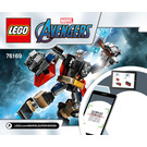 LEGO Thor Mech Armor 76169 Anweisungen